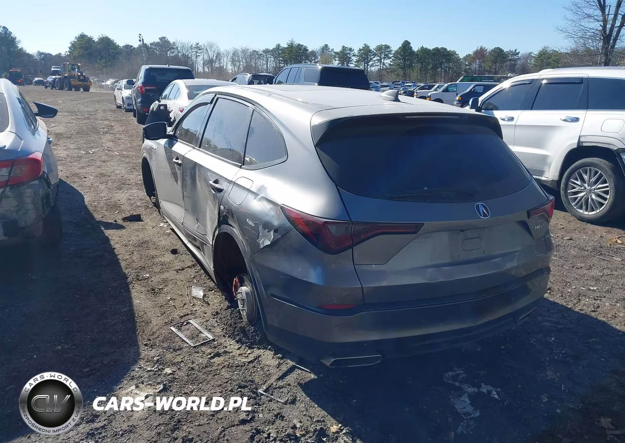 2022 Acura Mdx A-Spec Package VIN:5J8YE1H07NL044308 - 3