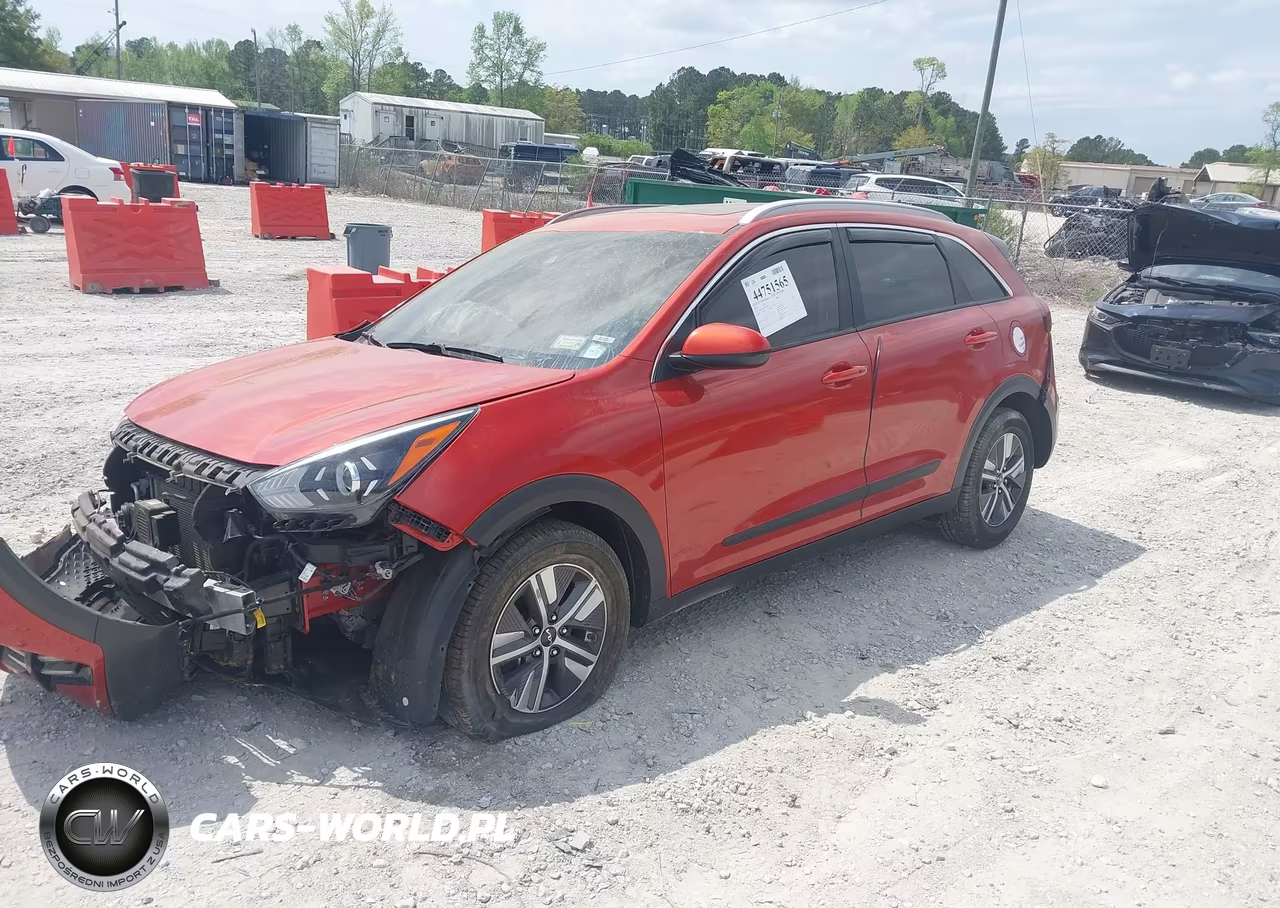 2022 Kia Niro Lxs Se VIN:KNDCB3LC2N5540944 - 2