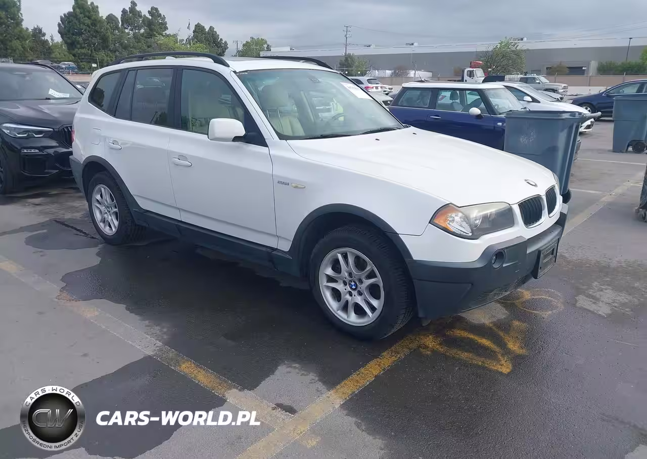 2005 BMW X3 2.5I