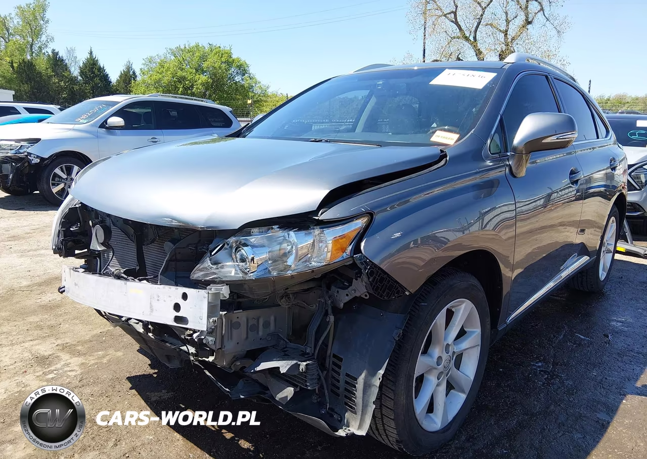 2012 Lexus Rx 350 VIN:2T2ZK1BA7CC070582 - 2