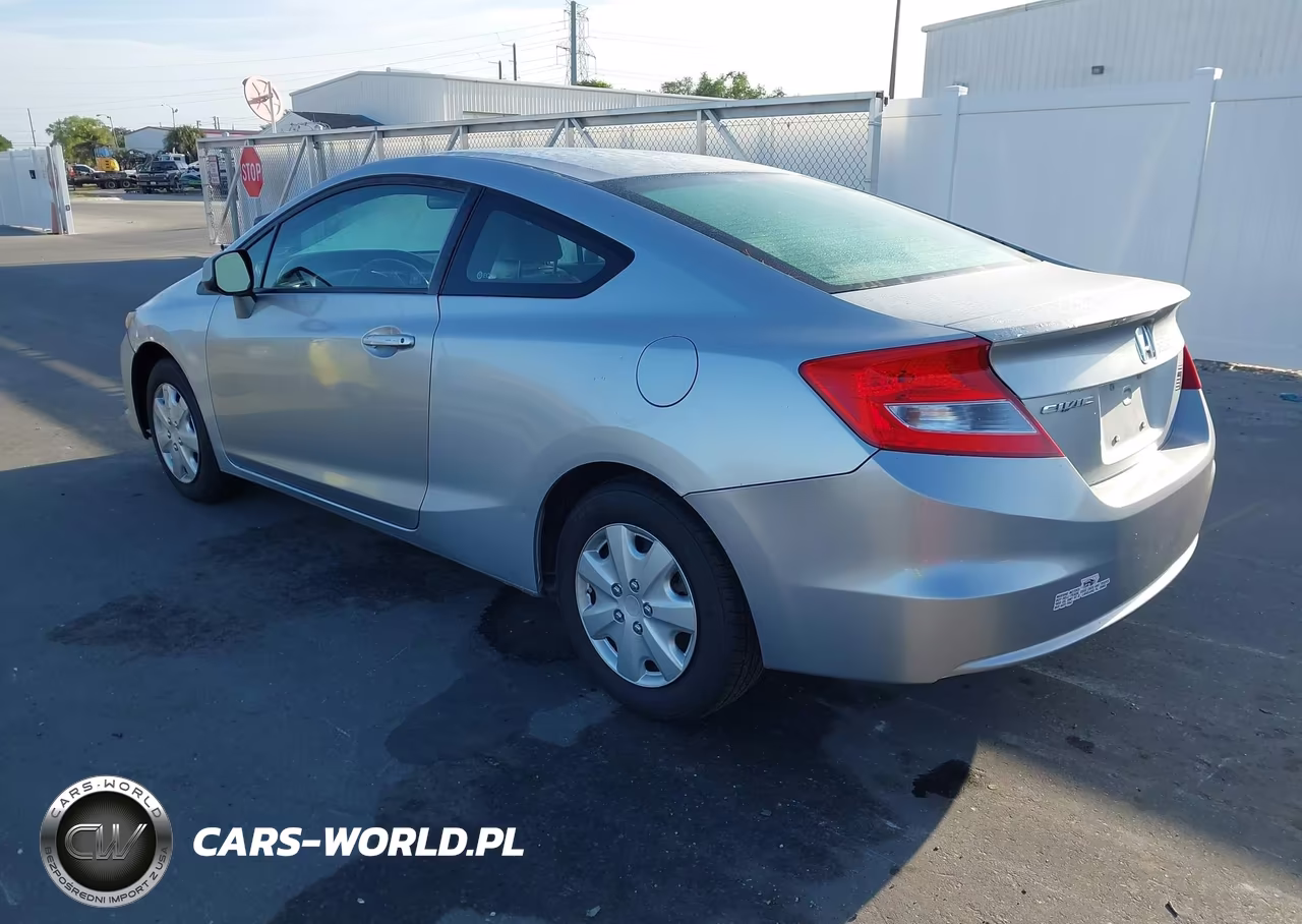 2012 Honda Civic Lx VIN:2HGFG3B52CH557655 - 3