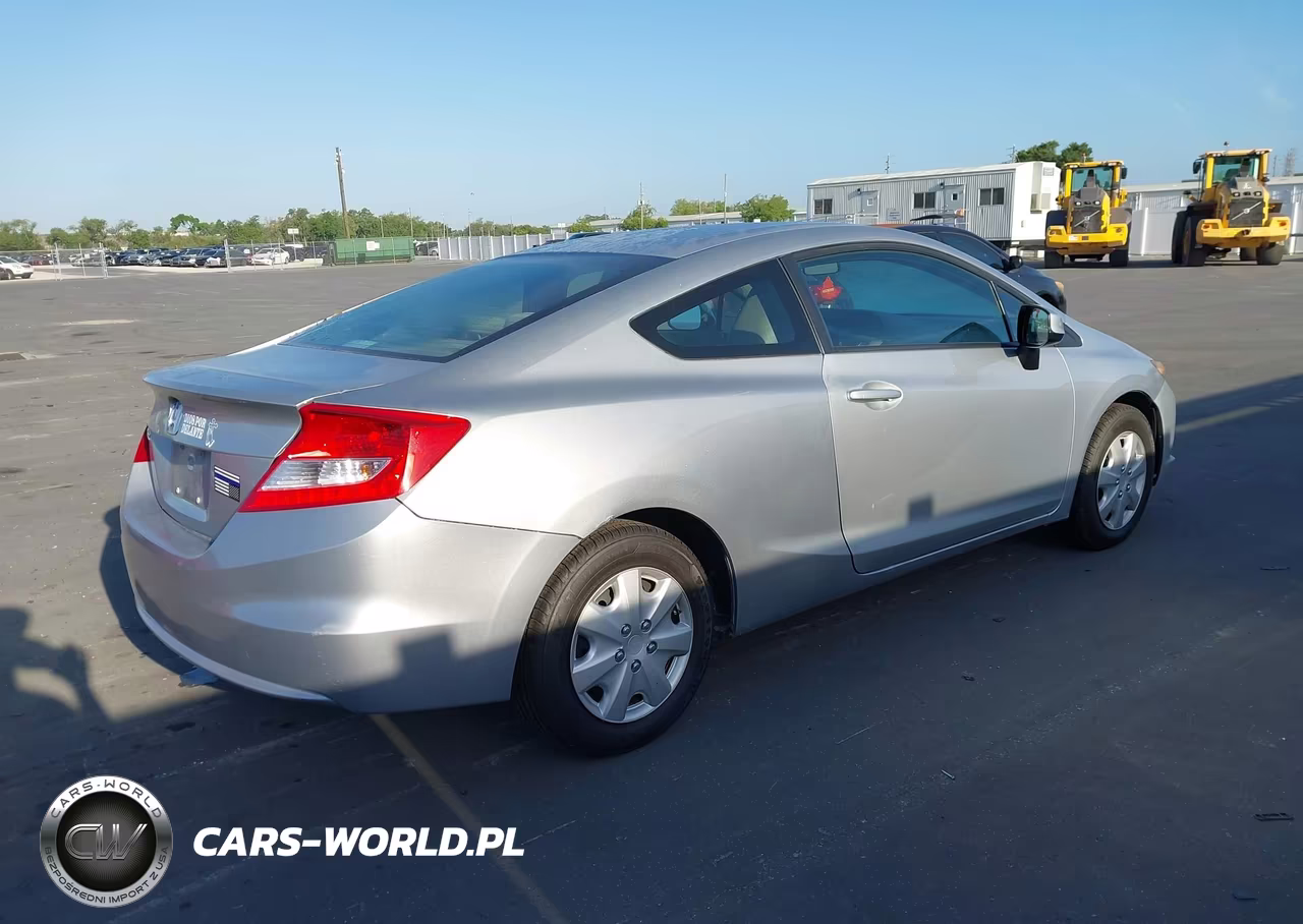 2012 Honda Civic Lx VIN:2HGFG3B52CH557655 - 4
