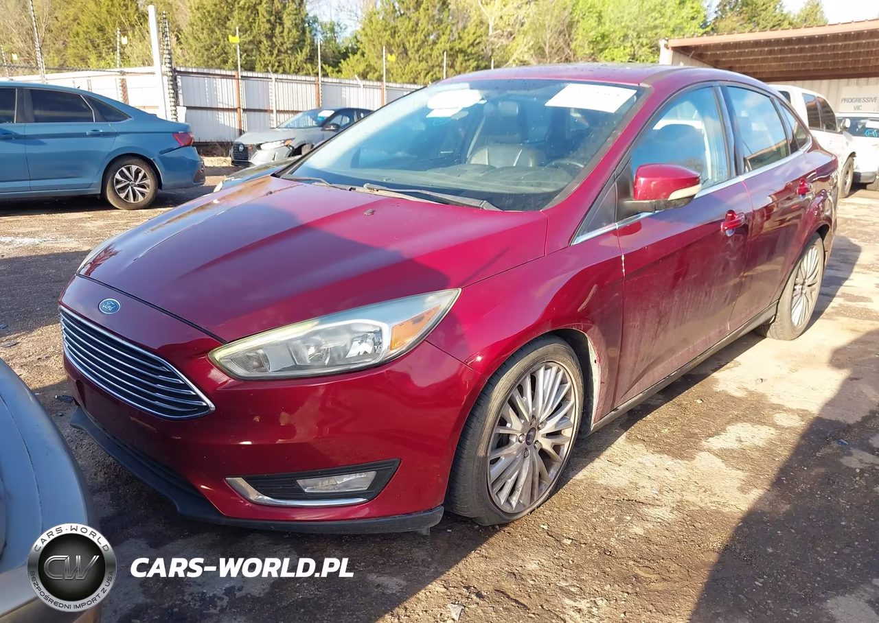 2015 Ford Focus Titanium VIN:1FADP3J27FL247446 - 2