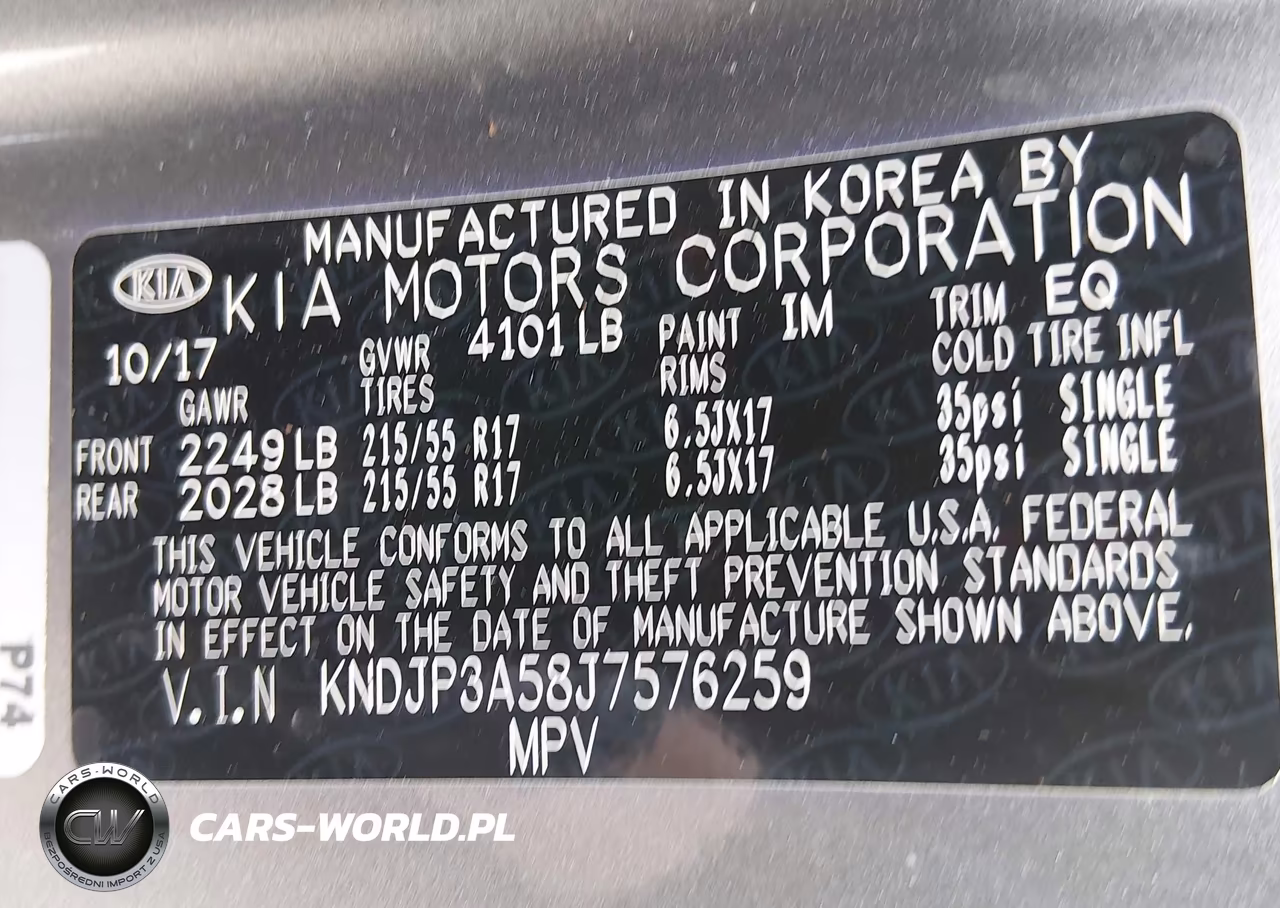 2018 Kia Soul + VIN:KNDJP3A58J7576259 - 9