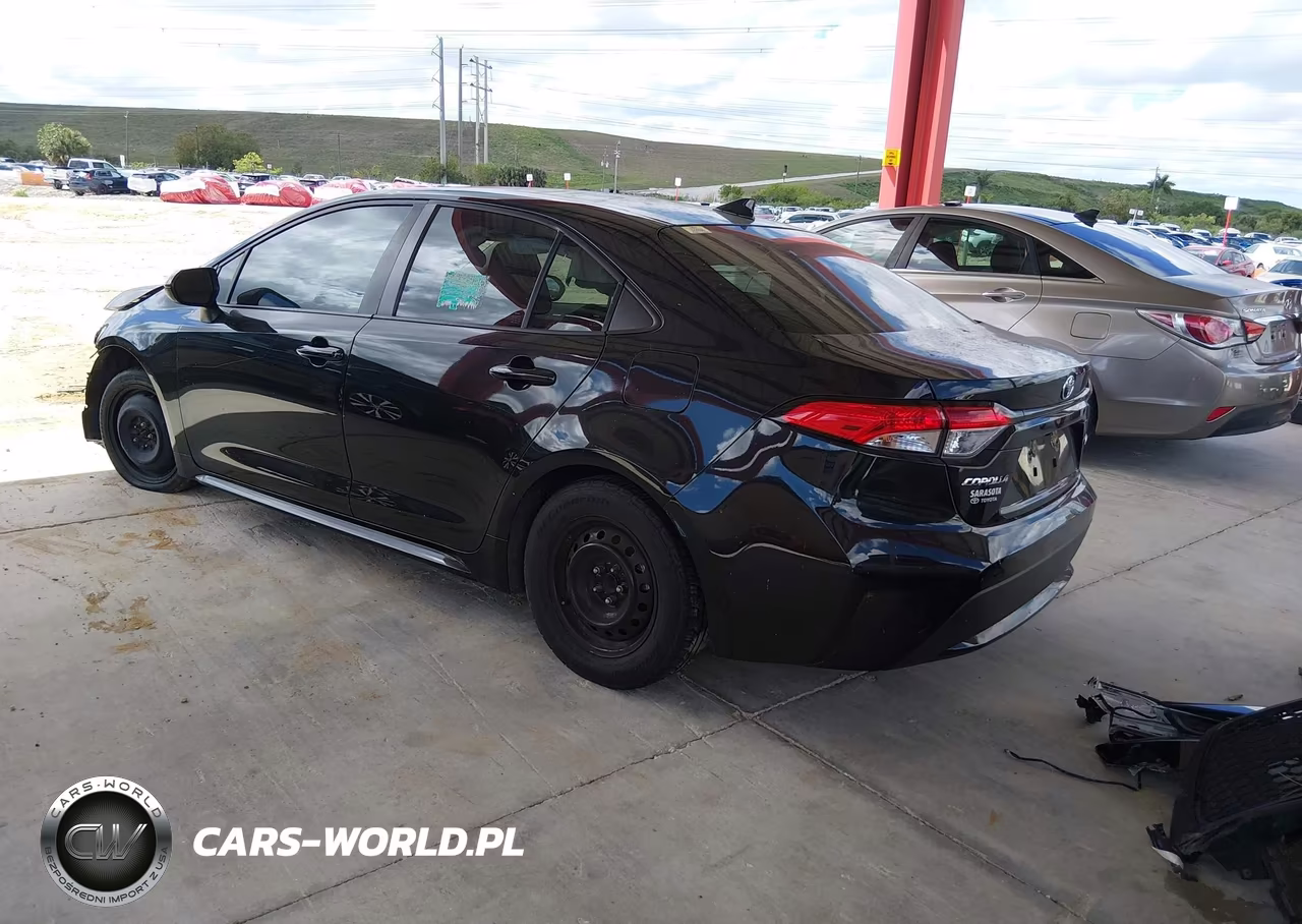 2022 Toyota Corolla Hybrid Le VIN:JTDEAMDE9NJ049490 - 3