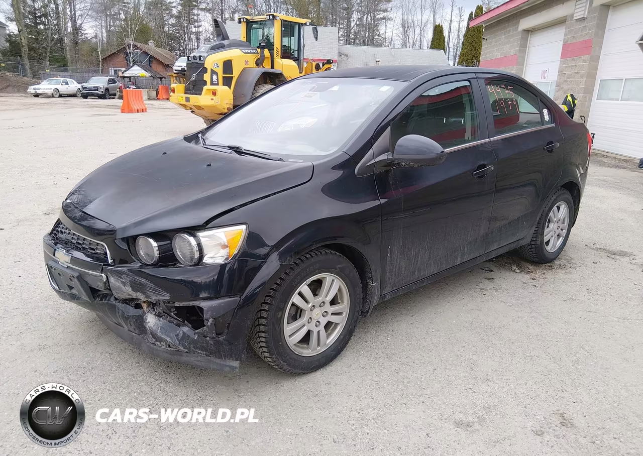 2012 Chevrolet Sonic 2Lt VIN:1G1JC5SH6C4166458 - 2