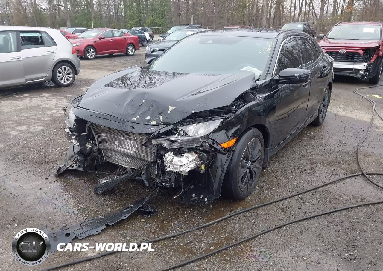 2019 Honda Civic Ex VIN:SHHFK7H68KU411655 - 2