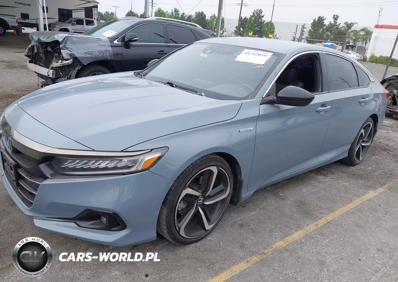 2022 Honda Accord Hybrid Sport VIN:1HGCV3F29NA018654 - 2