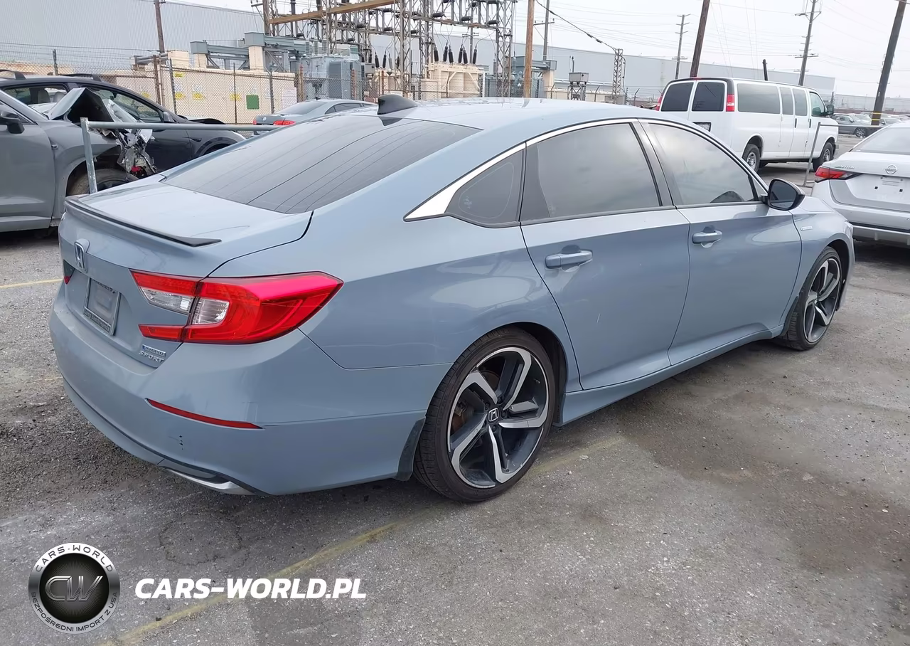 2022 Honda Accord Hybrid Sport VIN:1HGCV3F29NA018654 - 4