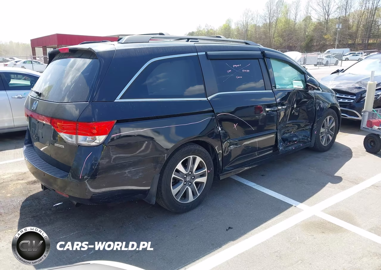 2016 Honda Odyssey Touring-Touring Elite VIN:5FNRL5H96GB089891 - 4