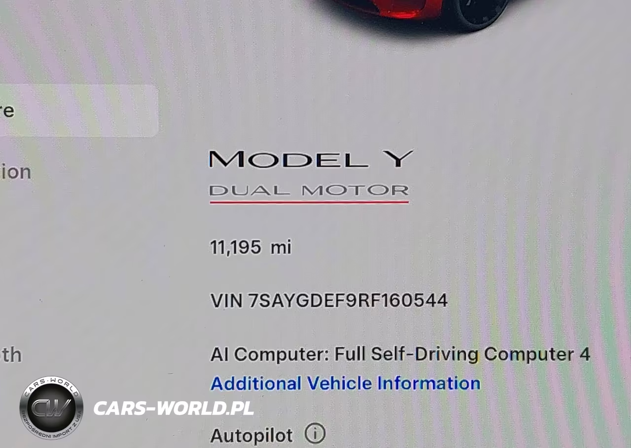 2024 Tesla Model Y Performance Dual Motor All-Wheel Drive VIN:7SAYGDEF9RF160544 - 16