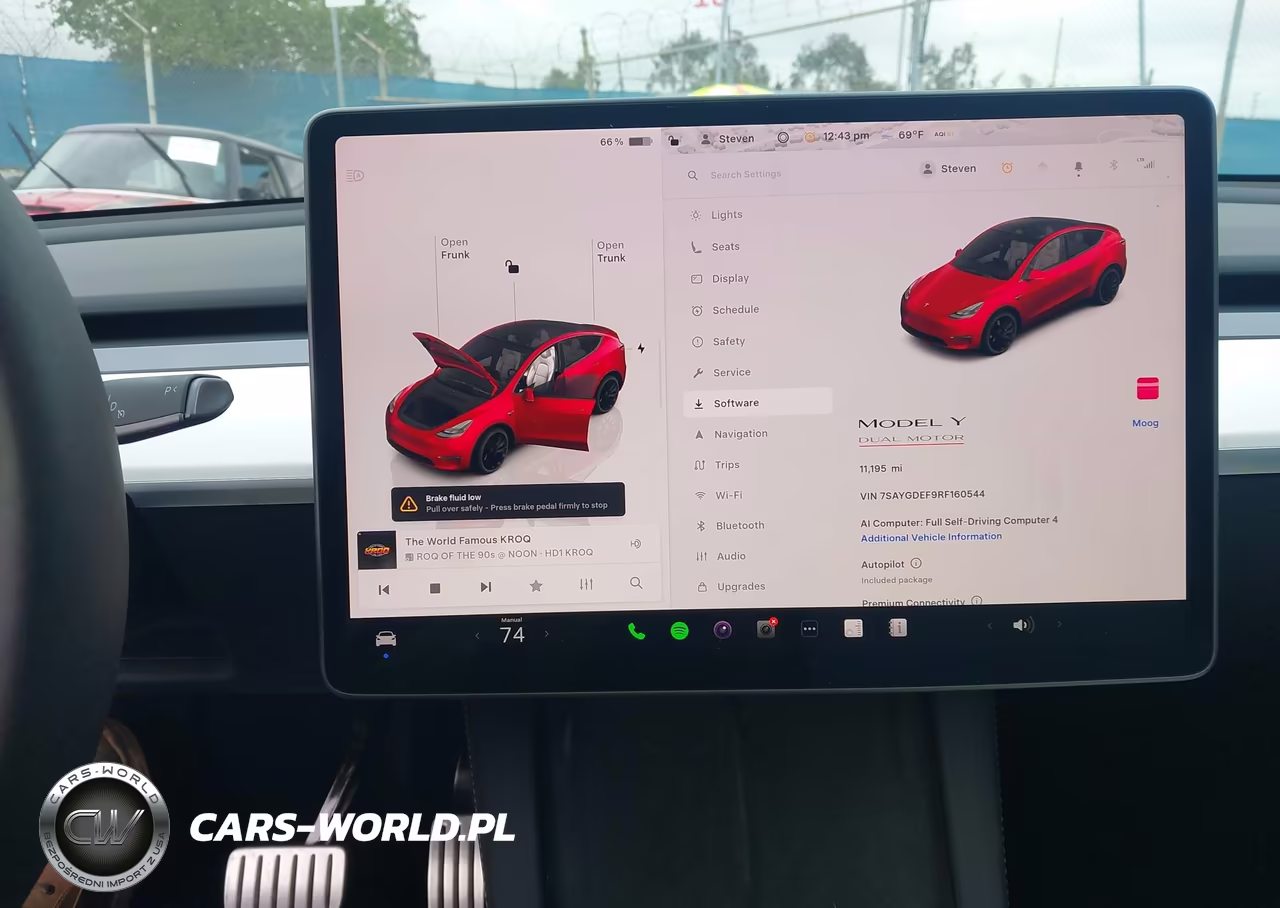 2024 Tesla Model Y Performance Dual Motor All-Wheel Drive VIN:7SAYGDEF9RF160544 - 19