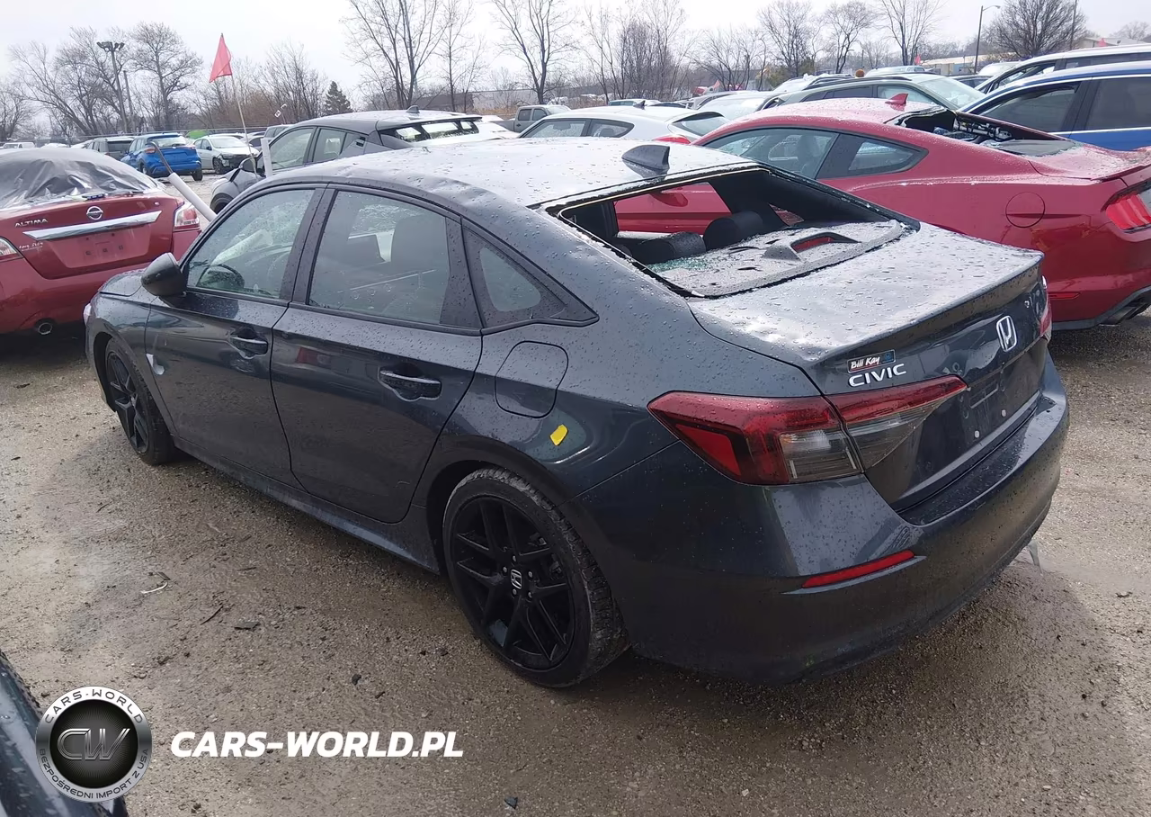 2025 Honda Civic Sport VIN:2HGFE2F54SH520907 - 3
