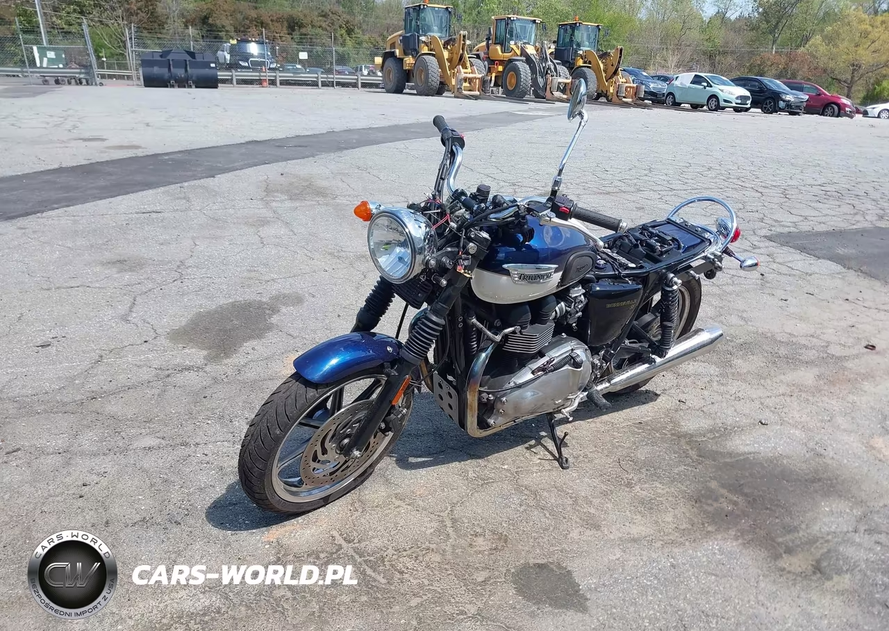 2009 Triumph Motorcycle Bonneville VIN:SMT900K149T404994 - 2