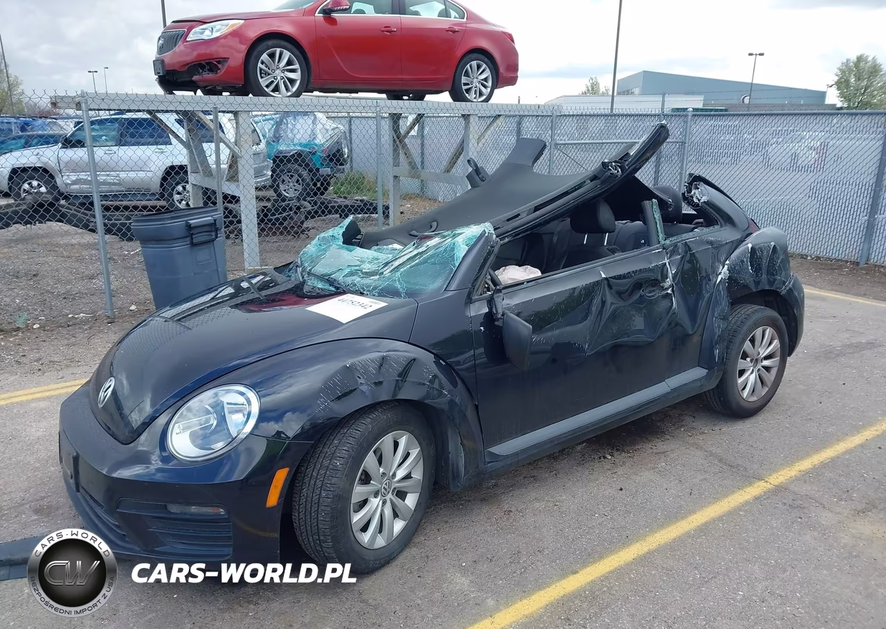 2017 Volkswagen Beetle #Pinkbeetle-1.8T Classic-1.8T S VIN:3VWF17AT6HM629681 - 2