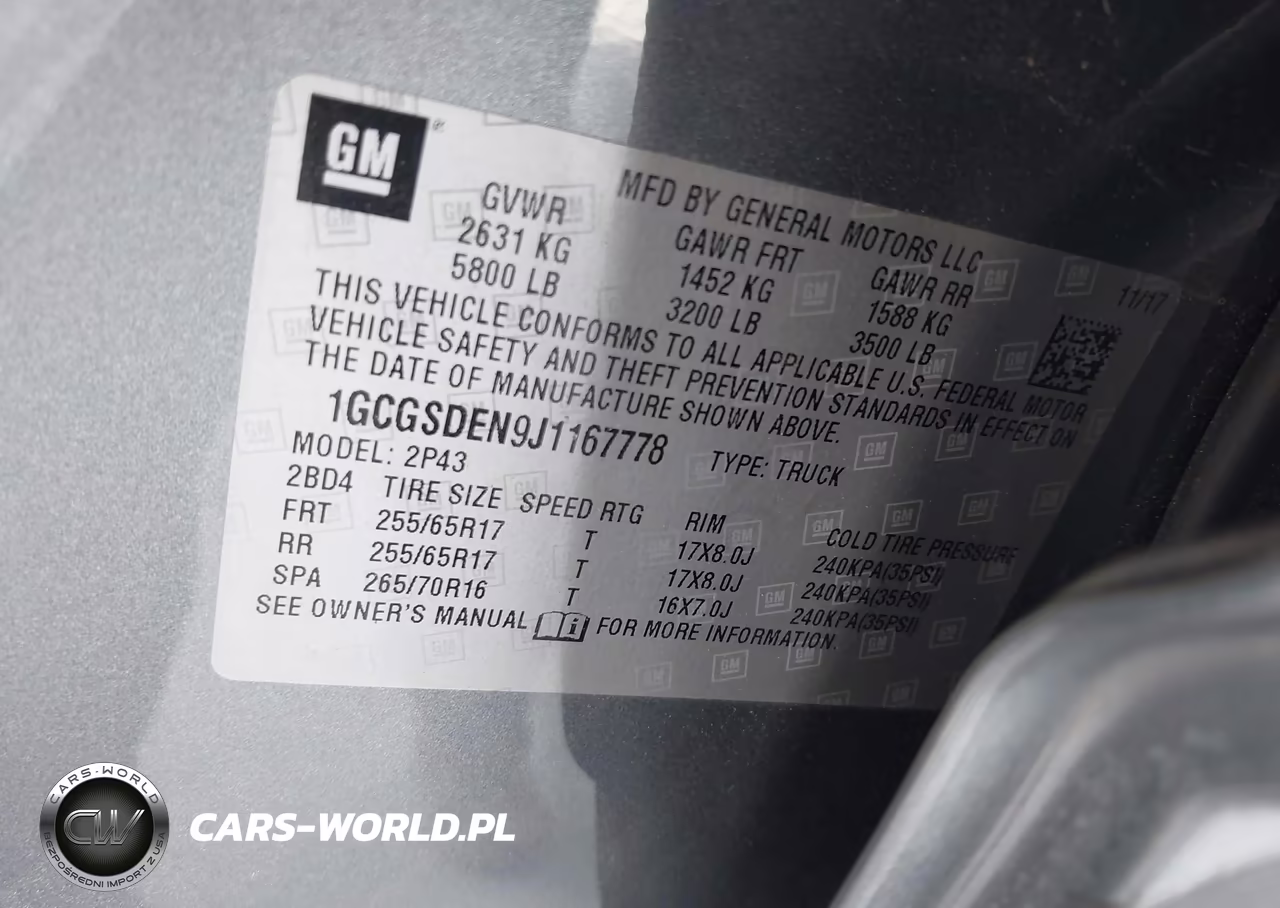 2018 Chevrolet Colorado Z71 VIN:1GCGSDEN9J1167778 - 9