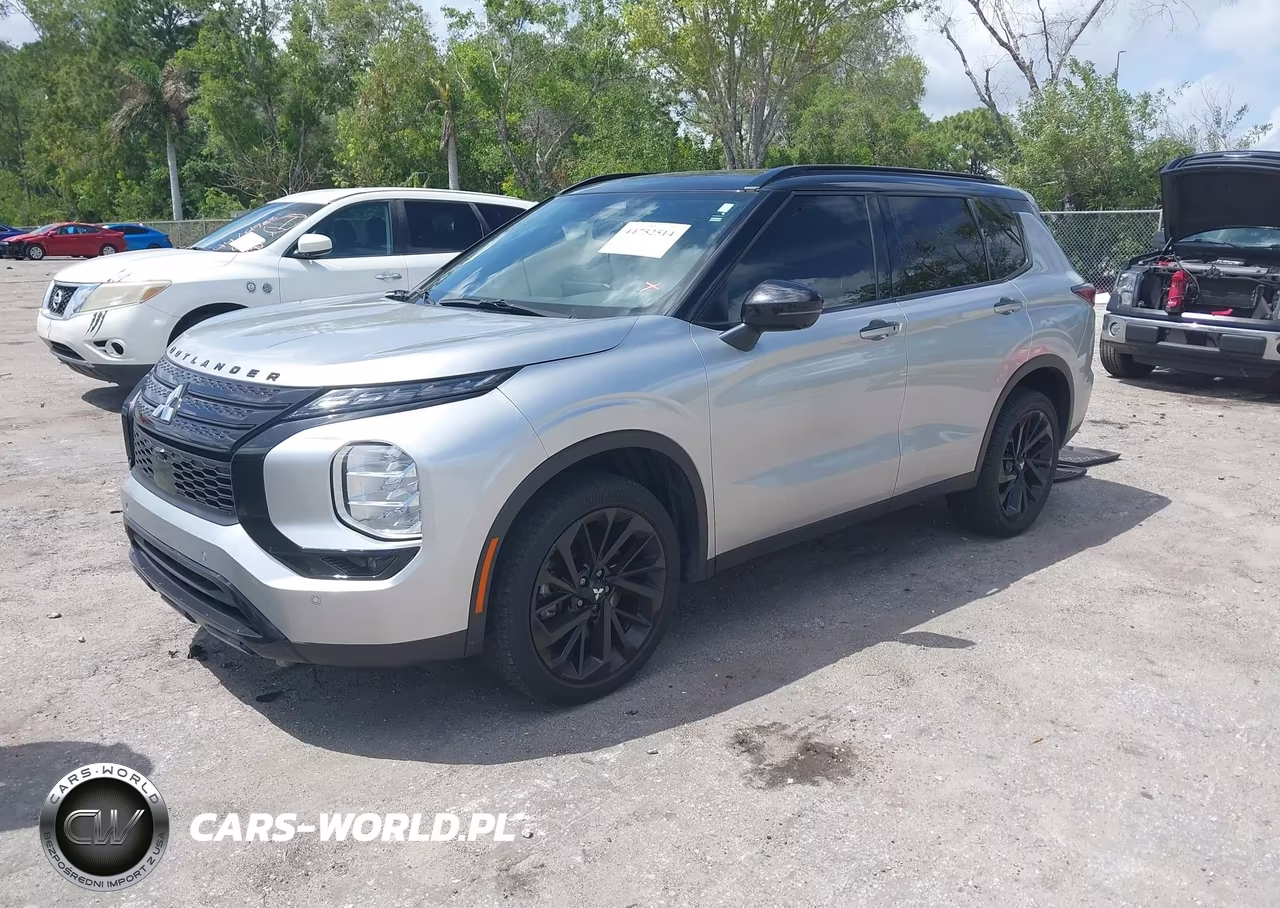 2024 Mitsubishi Outlander Sel 2.5 2Wd-Sel Black Edition 2Wd VIN:JA4J3WA81RZ075344 - 2