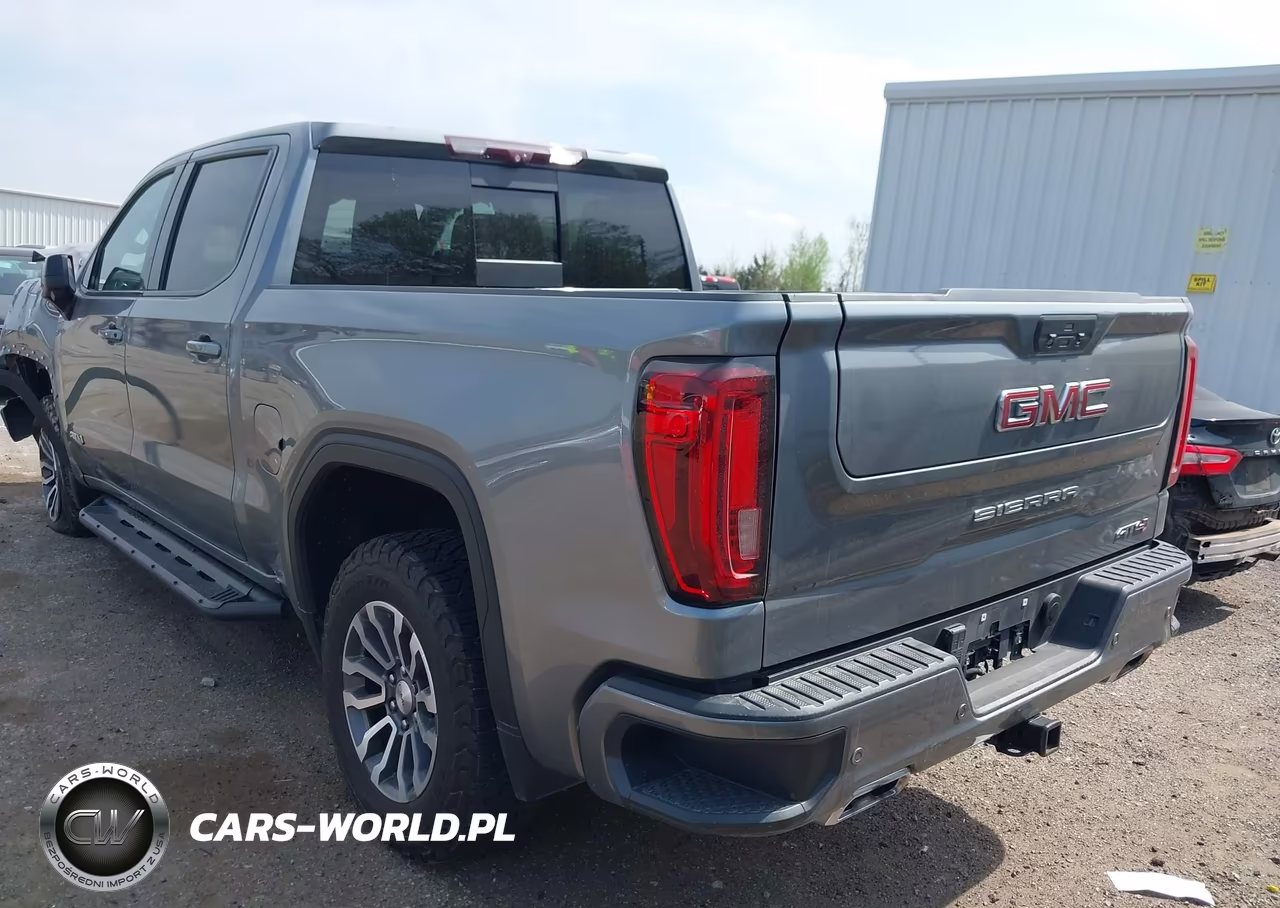 2020 GMC Sierra 1500 4Wd Short Box At4 VIN:3GTP9EEL8LG157442 - 3