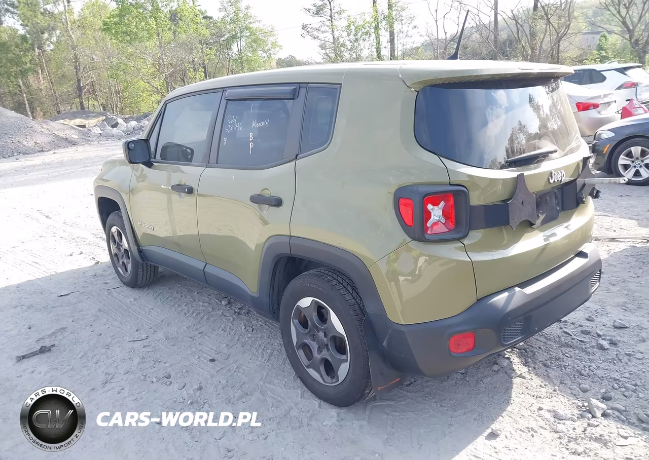 2015 Jeep Renegade Sport VIN:ZACCJBAT8FPB49368 - 3