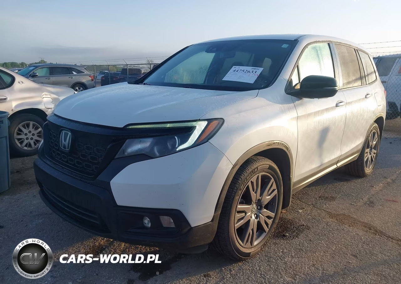 2021 Honda Passport 2Wd Ex-L VIN:5FNYF7H59MB002752 - 2