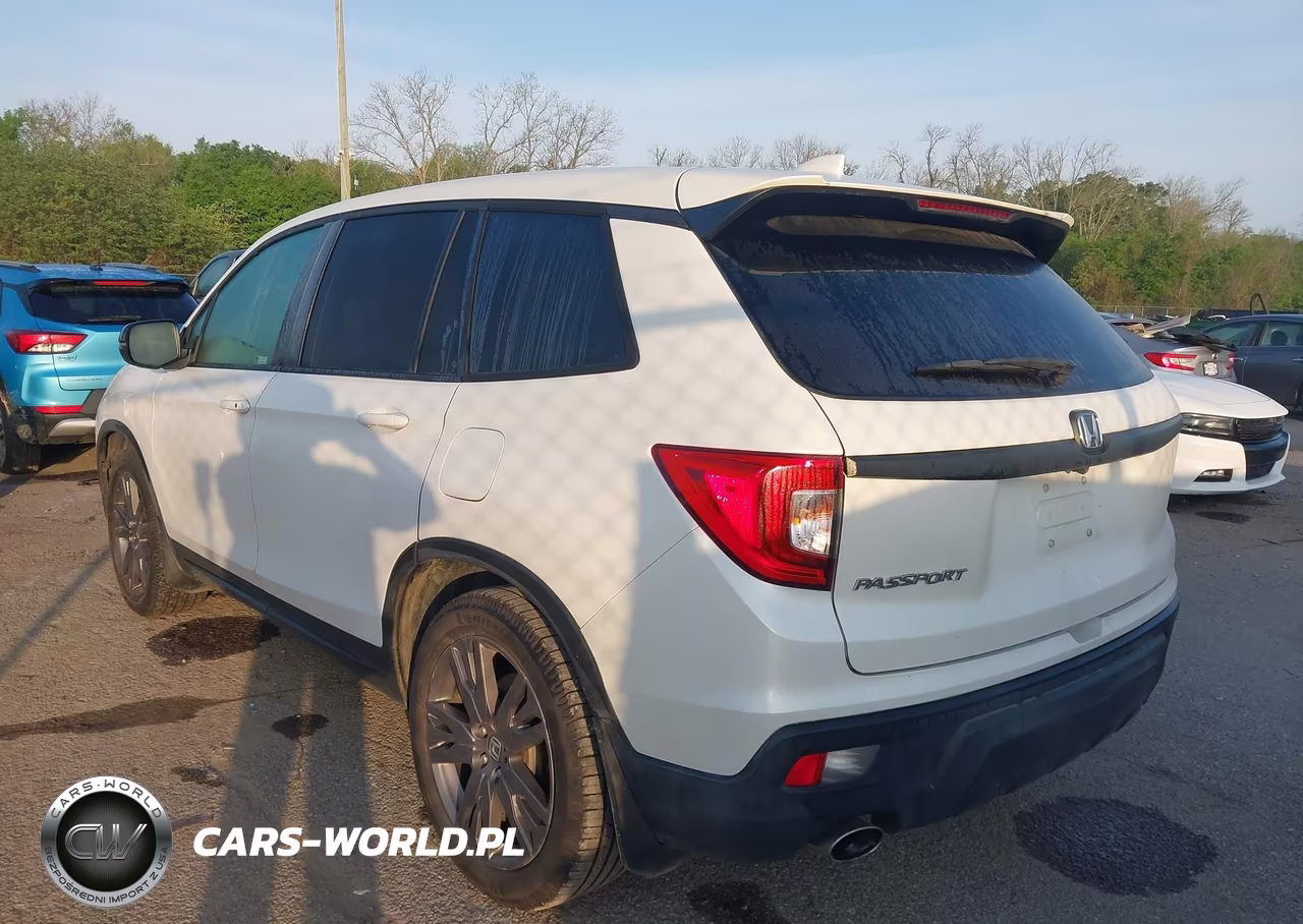 2021 Honda Passport 2Wd Ex-L VIN:5FNYF7H59MB002752 - 3