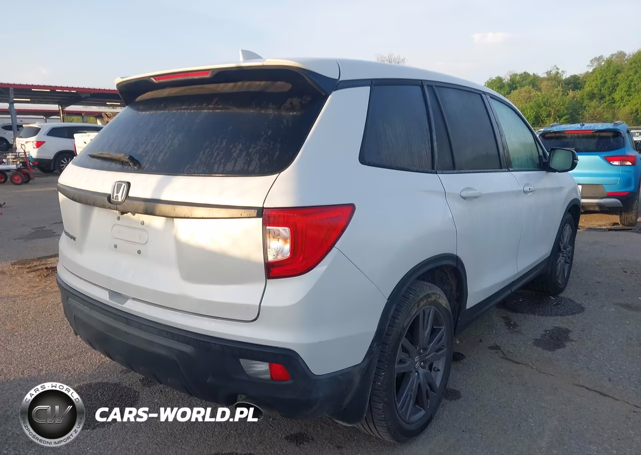 2021 Honda Passport 2Wd Ex-L VIN:5FNYF7H59MB002752 - 4