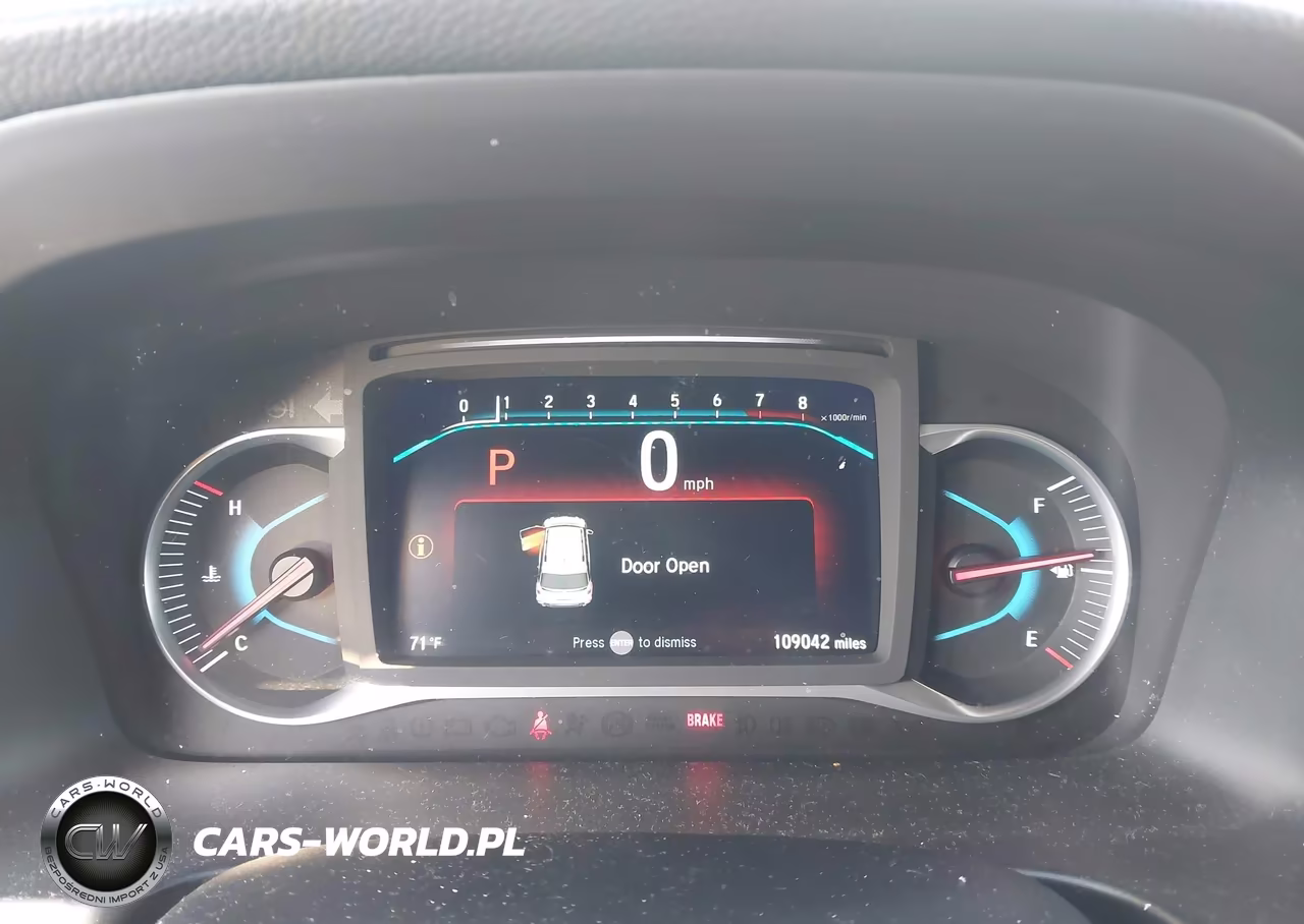 2021 Honda Passport 2Wd Ex-L VIN:5FNYF7H59MB002752 - 7