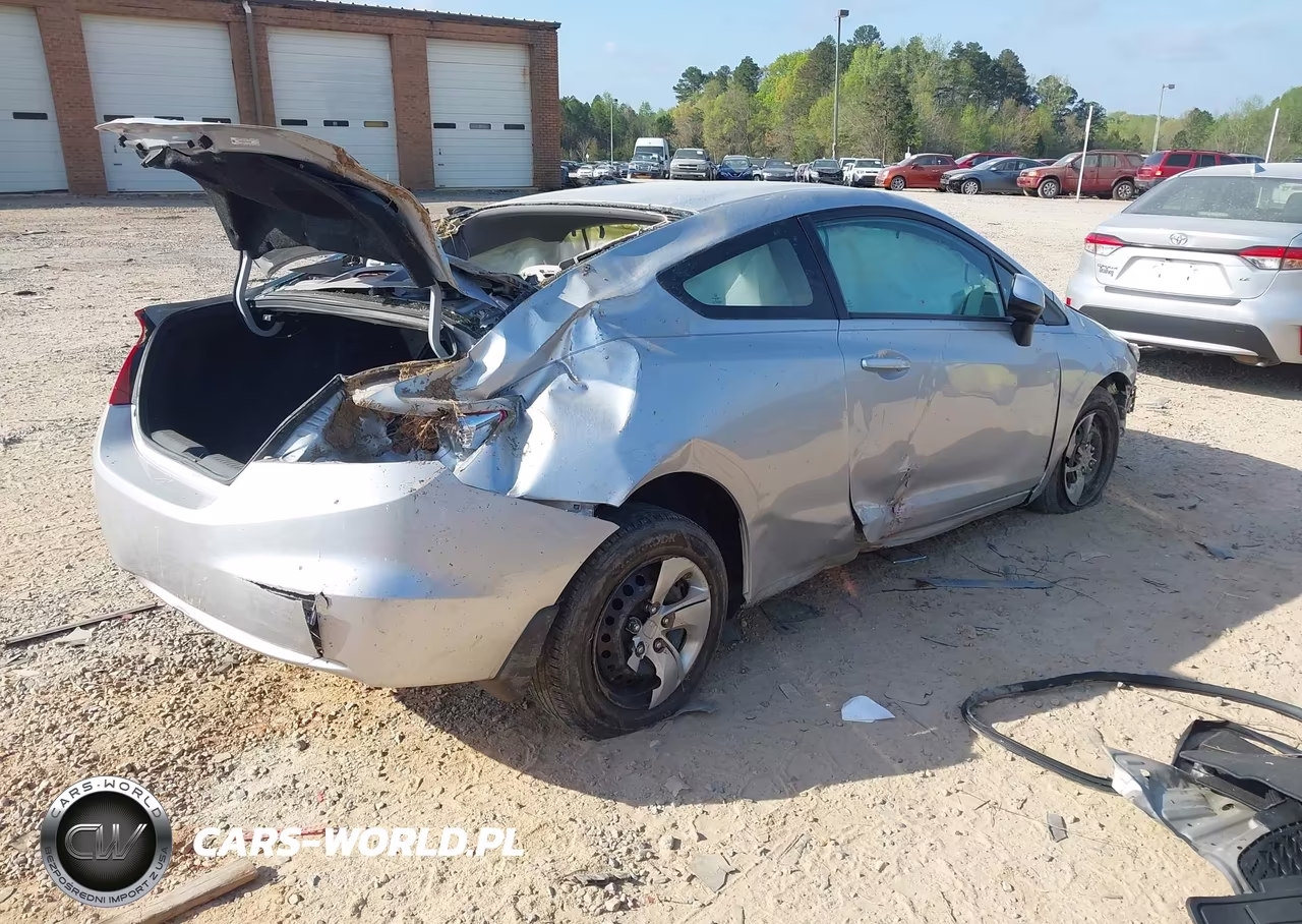 2013 Honda Civic Lx VIN:2HGFG3B51DH524891 - 4