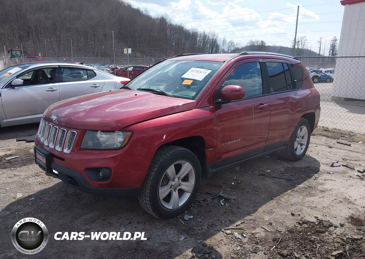 2014 Jeep Compass Latitude VIN:1C4NJDEB8ED905039 - 2