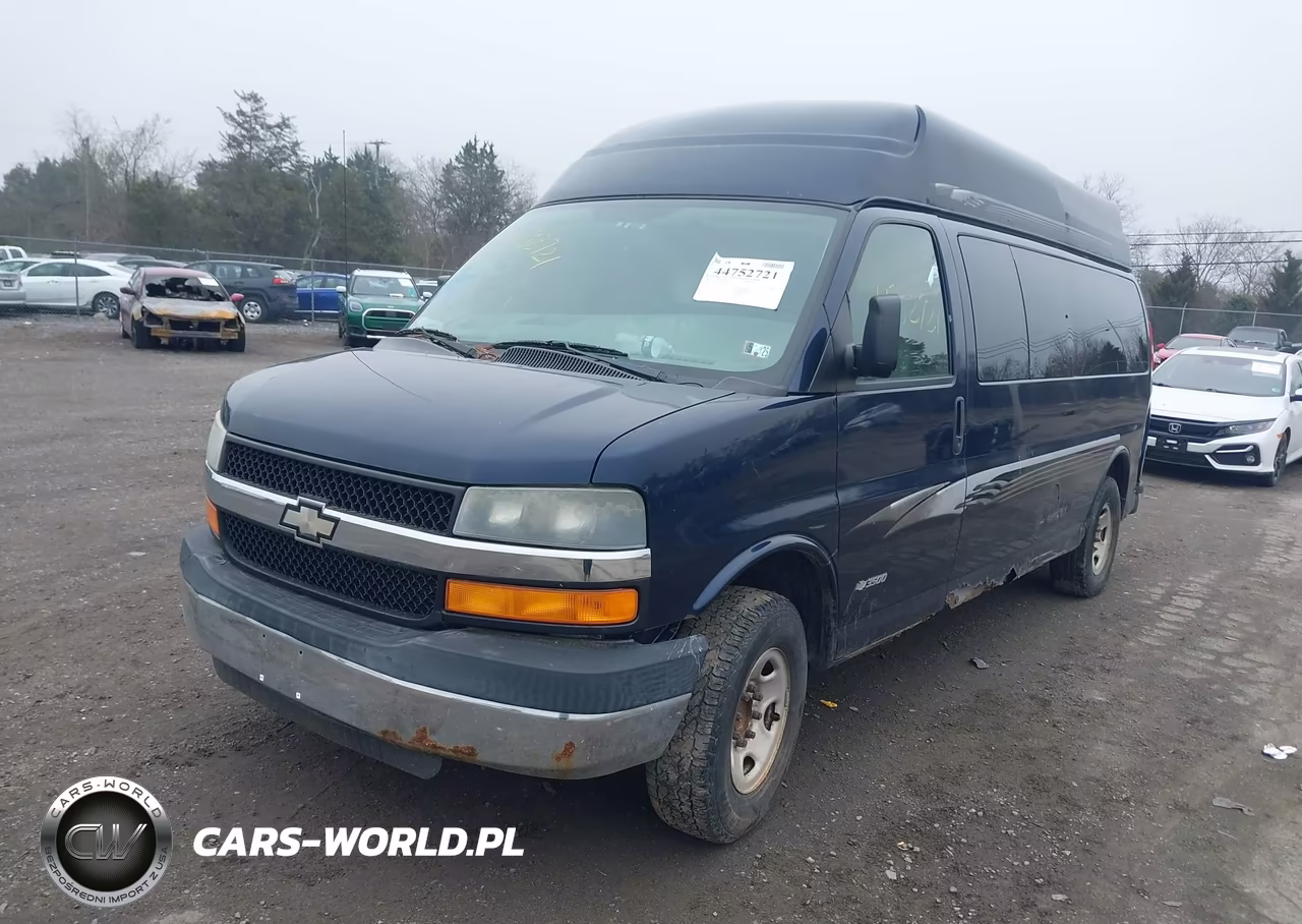 2006 Chevrolet Express Work Van VIN:1GBHG39UX61205337 - 2