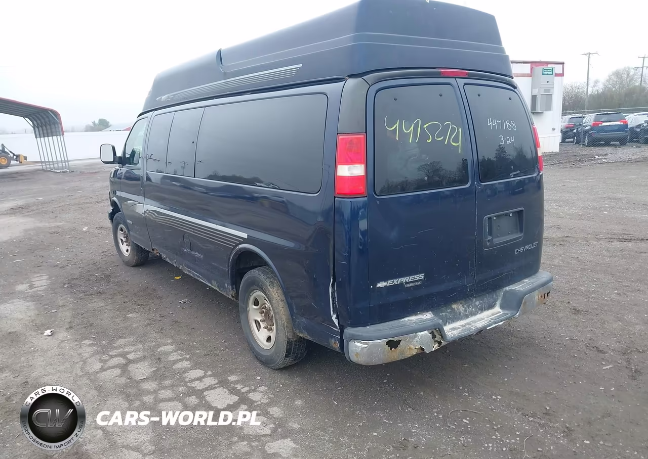 2006 Chevrolet Express Work Van VIN:1GBHG39UX61205337 - 3