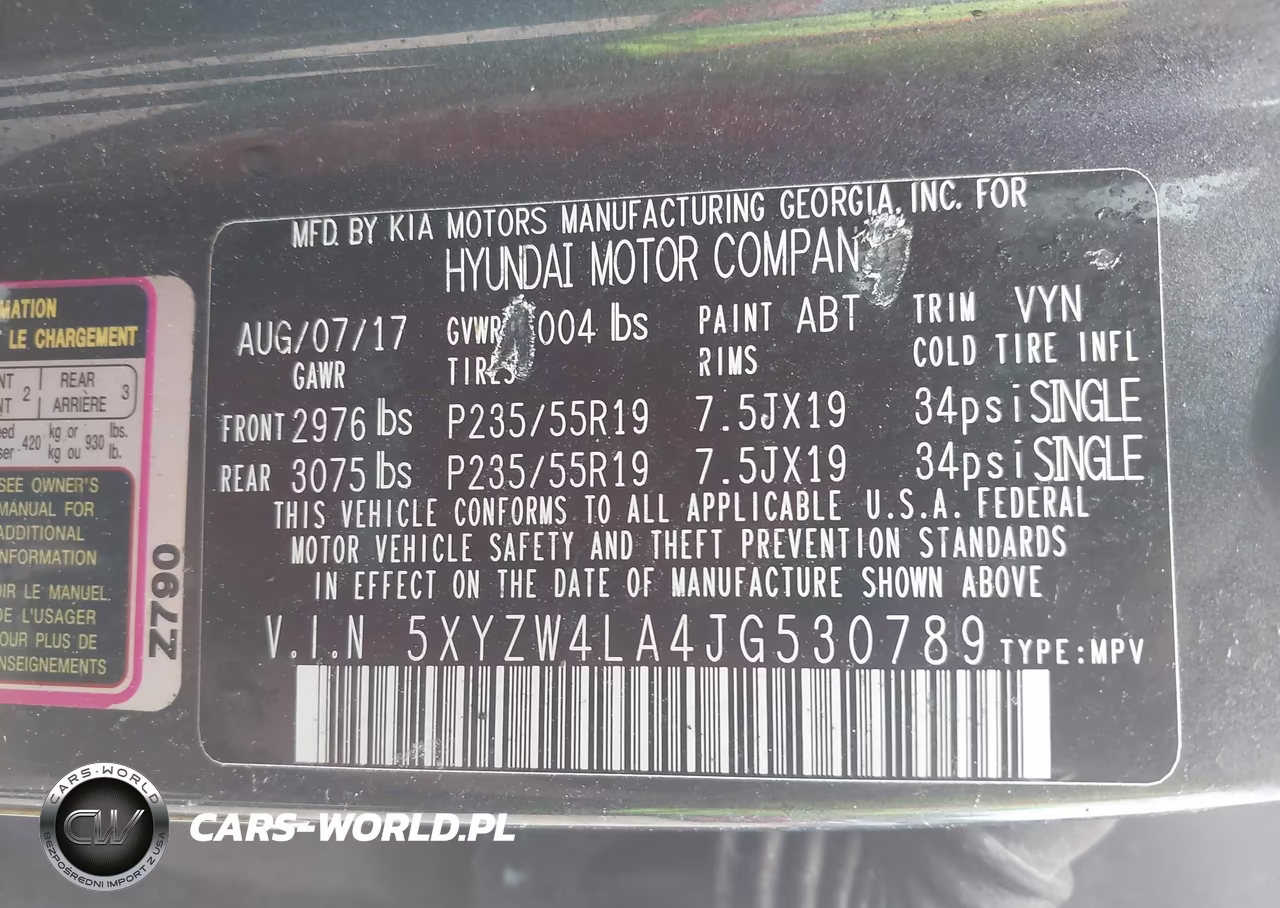 2018 Hyundai Santa Fe Sport 2.0T Ultimate VIN:5XYZW4LA4JG530789 - 9