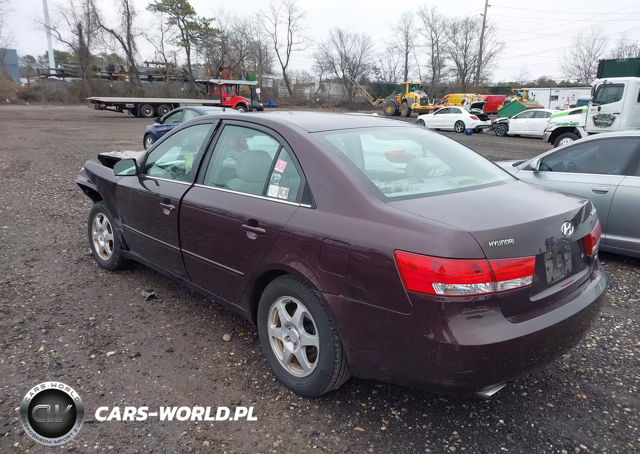 2006 Hyundai Sonata Gls V6-Lx V6 VIN:5NPEU46F36H012717 - 3