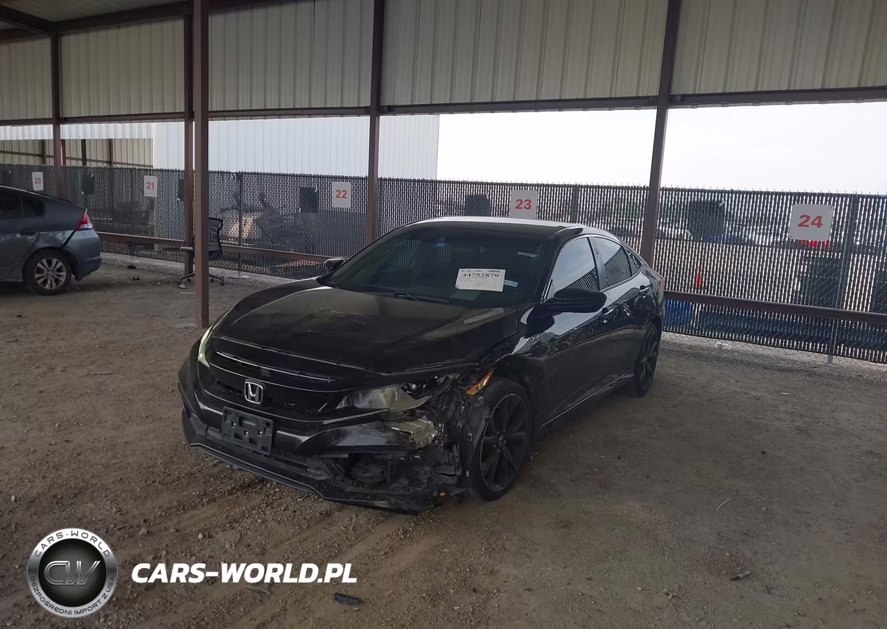 2019 Honda Civic Sport VIN:19XFC2F83KE007481 - 2