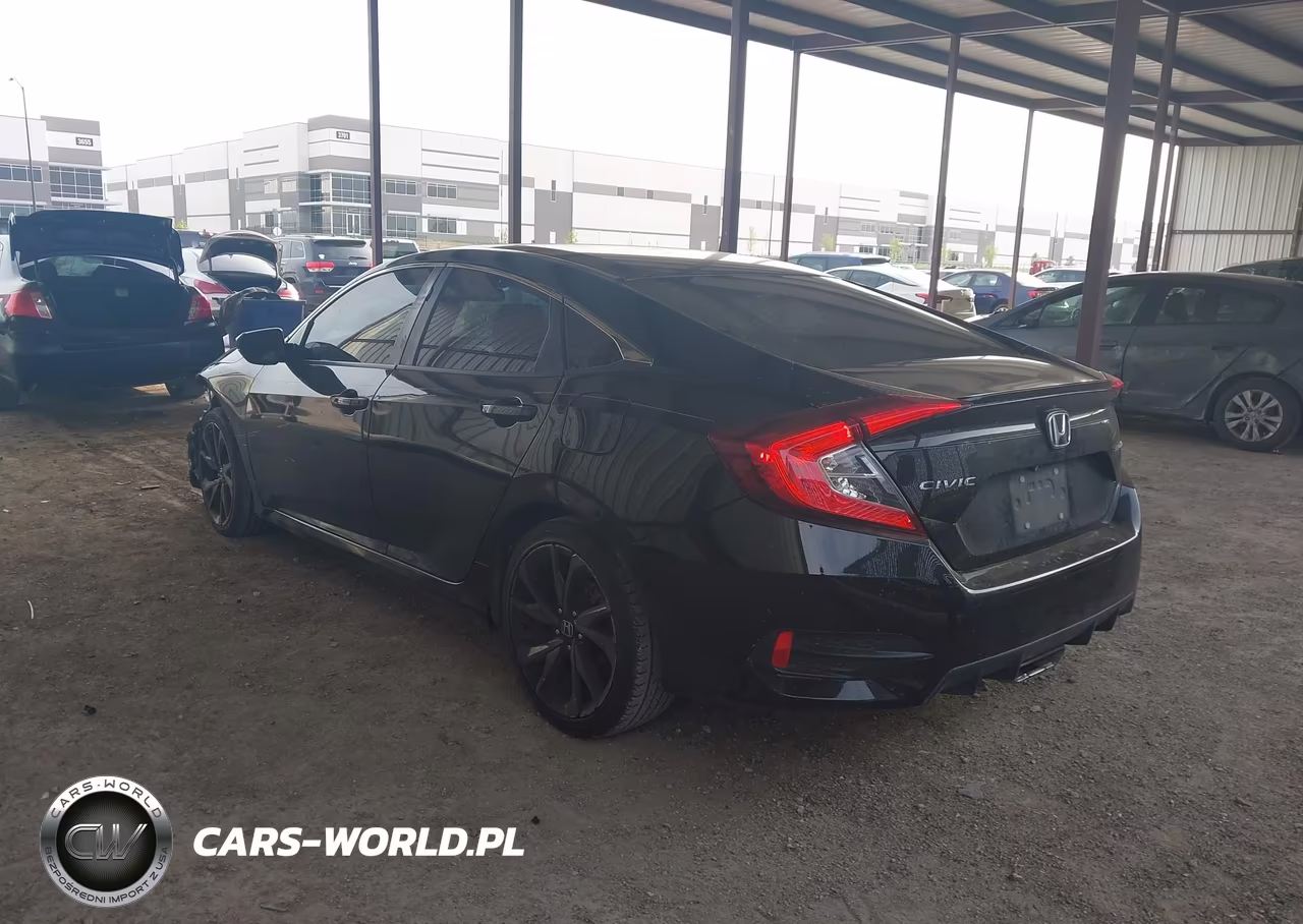 2019 Honda Civic Sport VIN:19XFC2F83KE007481 - 3