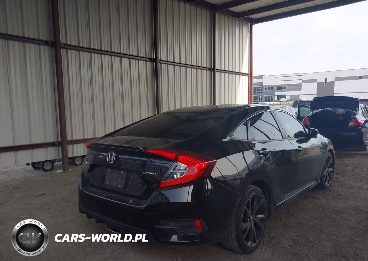 2019 Honda Civic Sport VIN:19XFC2F83KE007481 - 4