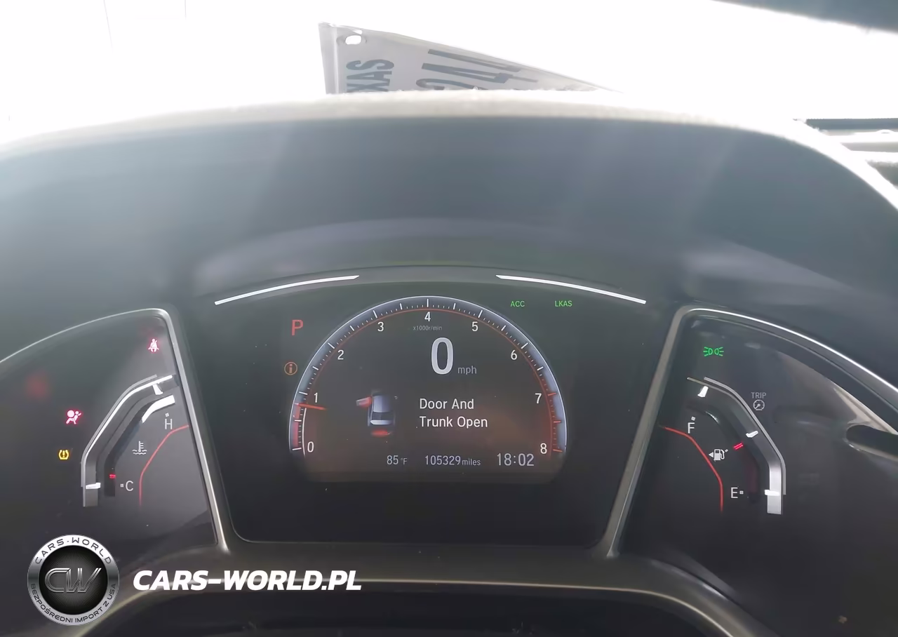 2019 Honda Civic Sport VIN:19XFC2F83KE007481 - 7