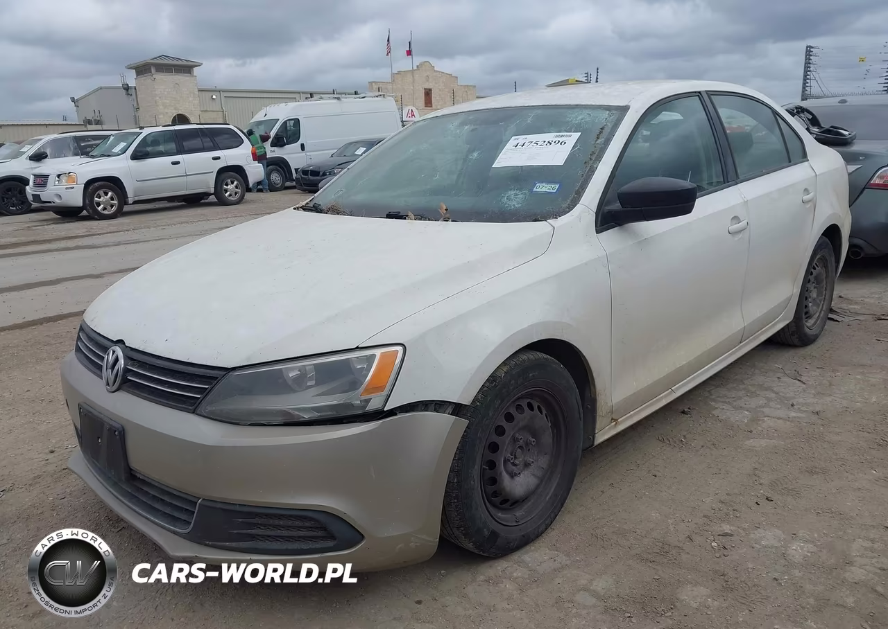 2012 Volkswagen Jetta 2.0L S VIN:3VW2K7AJ3CM415461 - 2
