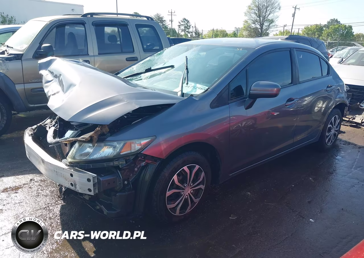 2015 Honda Civic Lx VIN:2HGFB2F54FH523630 - 2