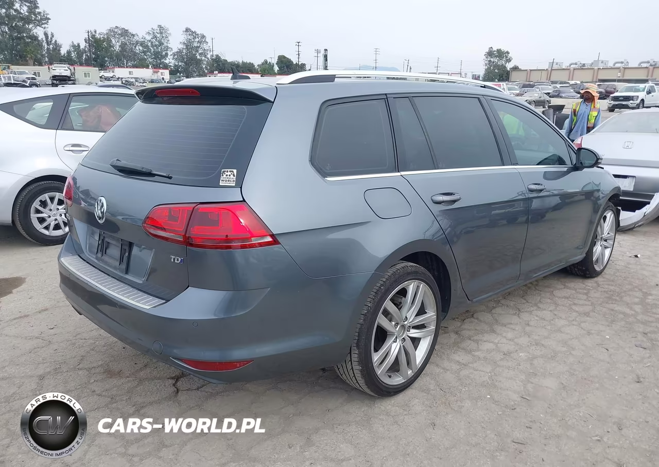 2015 Volkswagen Golf Sportwagen Tdi Sel 4-Door VIN:3VWCA7AU1FM506685 - 4