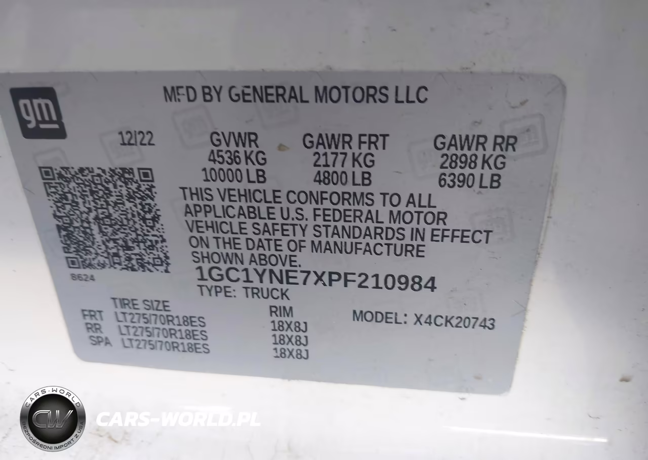 2023 Chevrolet Silverado 2500Hd 4Wd Standard Bed Lt VIN:1GC1YNE7XPF210984 - 9