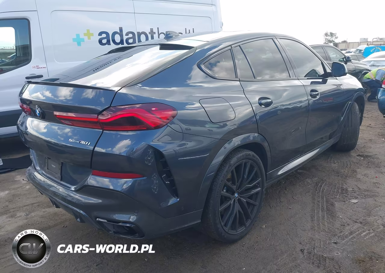 2021 BMW X6 Sdrive40I VIN:5UXCY4C02M9D74606 - 4