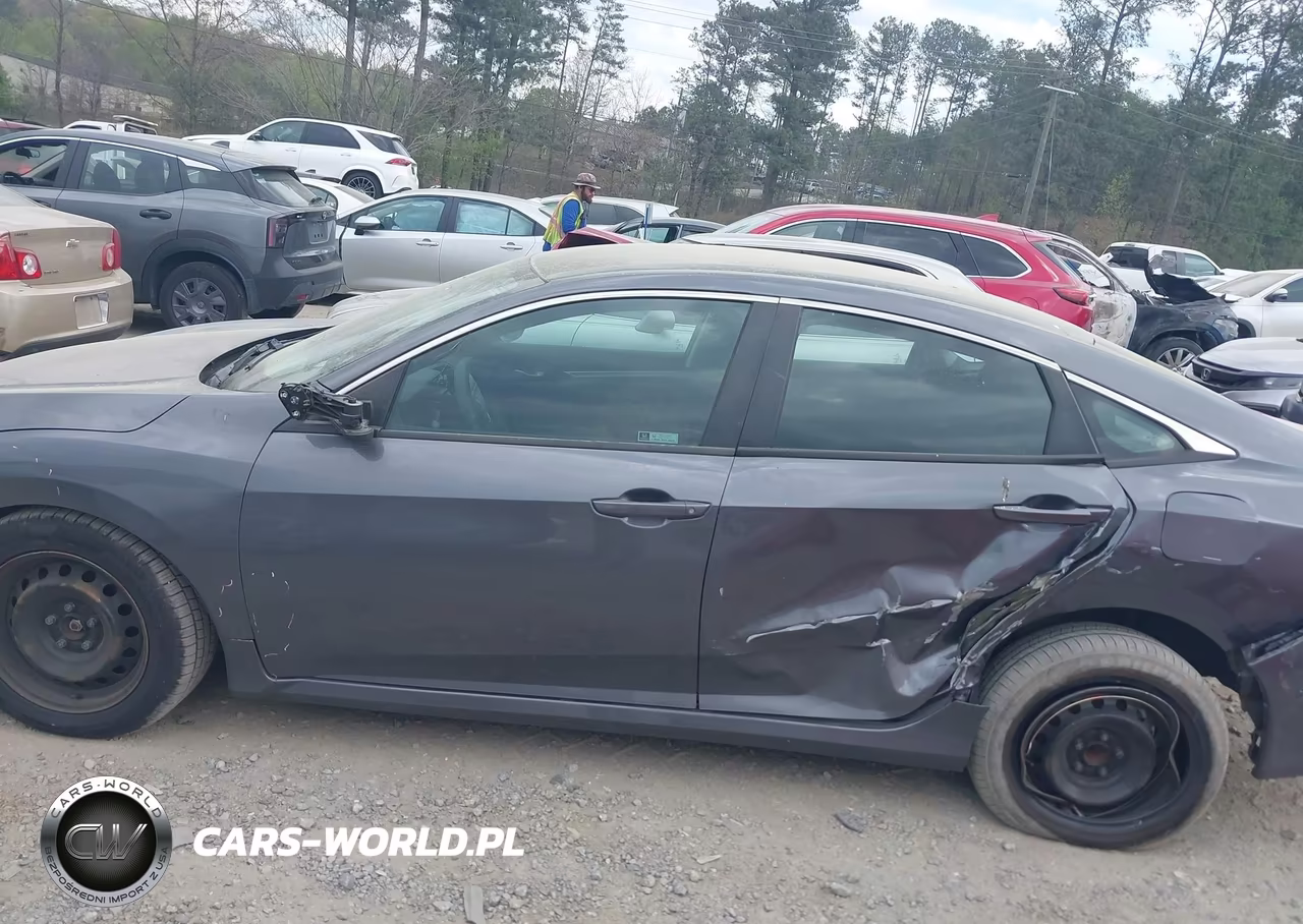 2019 Honda Civic Lx VIN:2HGFC2F65KH524124 - 14
