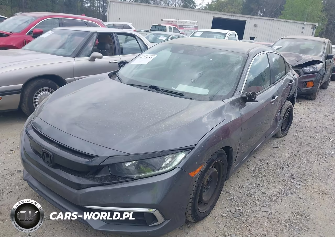 2019 Honda Civic Lx VIN:2HGFC2F65KH524124 - 2