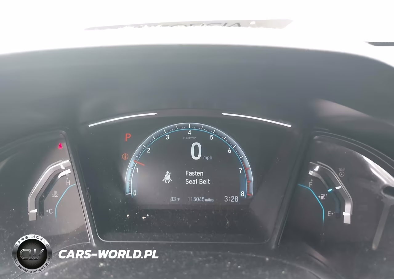 2019 Honda Civic Lx VIN:2HGFC2F65KH524124 - 7