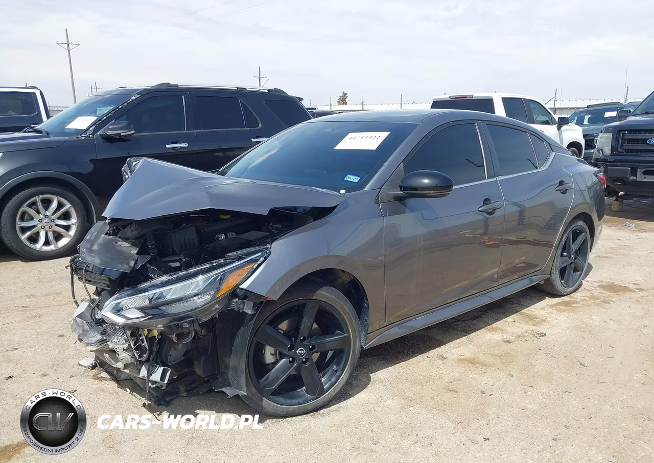 2025 Nissan Sentra Sr VIN:3N1AB8DV3SY206637 - 2