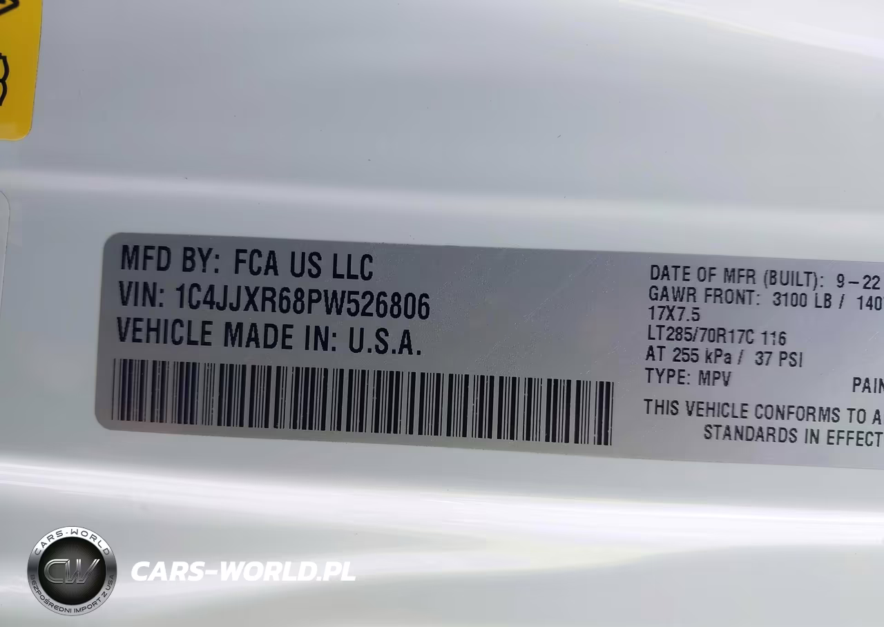 2023 Jeep Wrangler 4Xe Rubicon 4X4 VIN:1C4JJXR68PW526806 - 9
