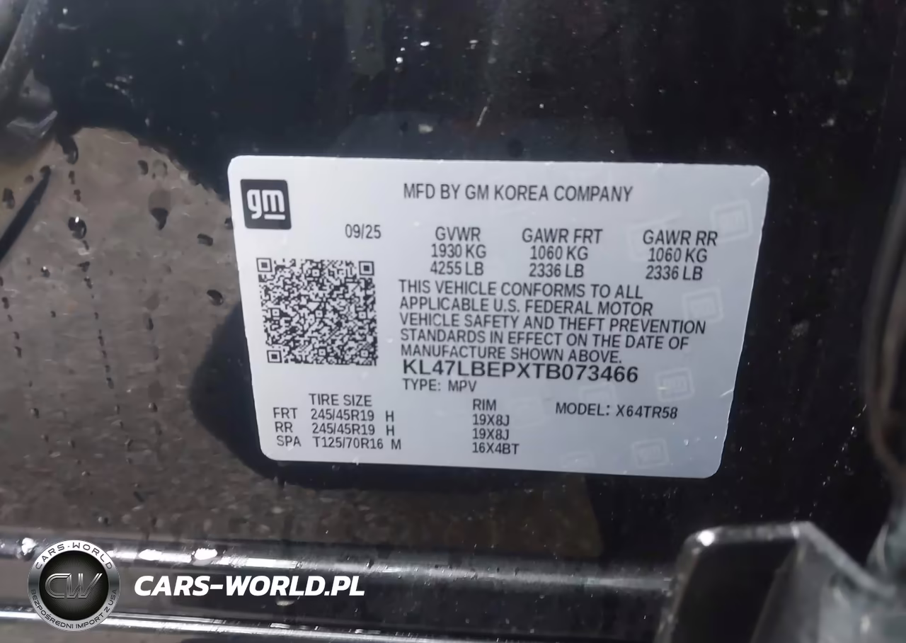 2026 Buick Envista Sport Touring Fwd VIN:KL47LBEPXTB073466 - 9