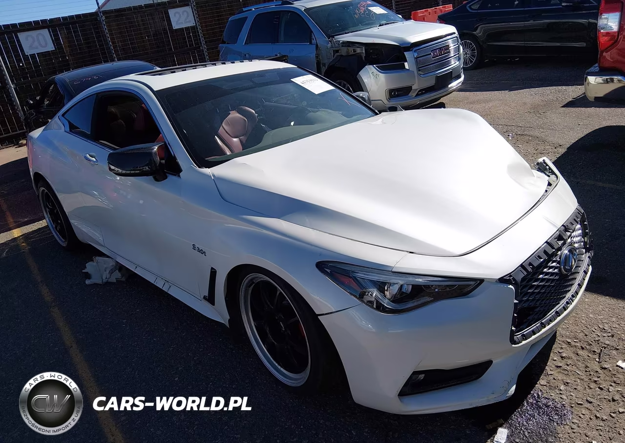 2017 Infiniti Q60 3.0T Red Sport 400