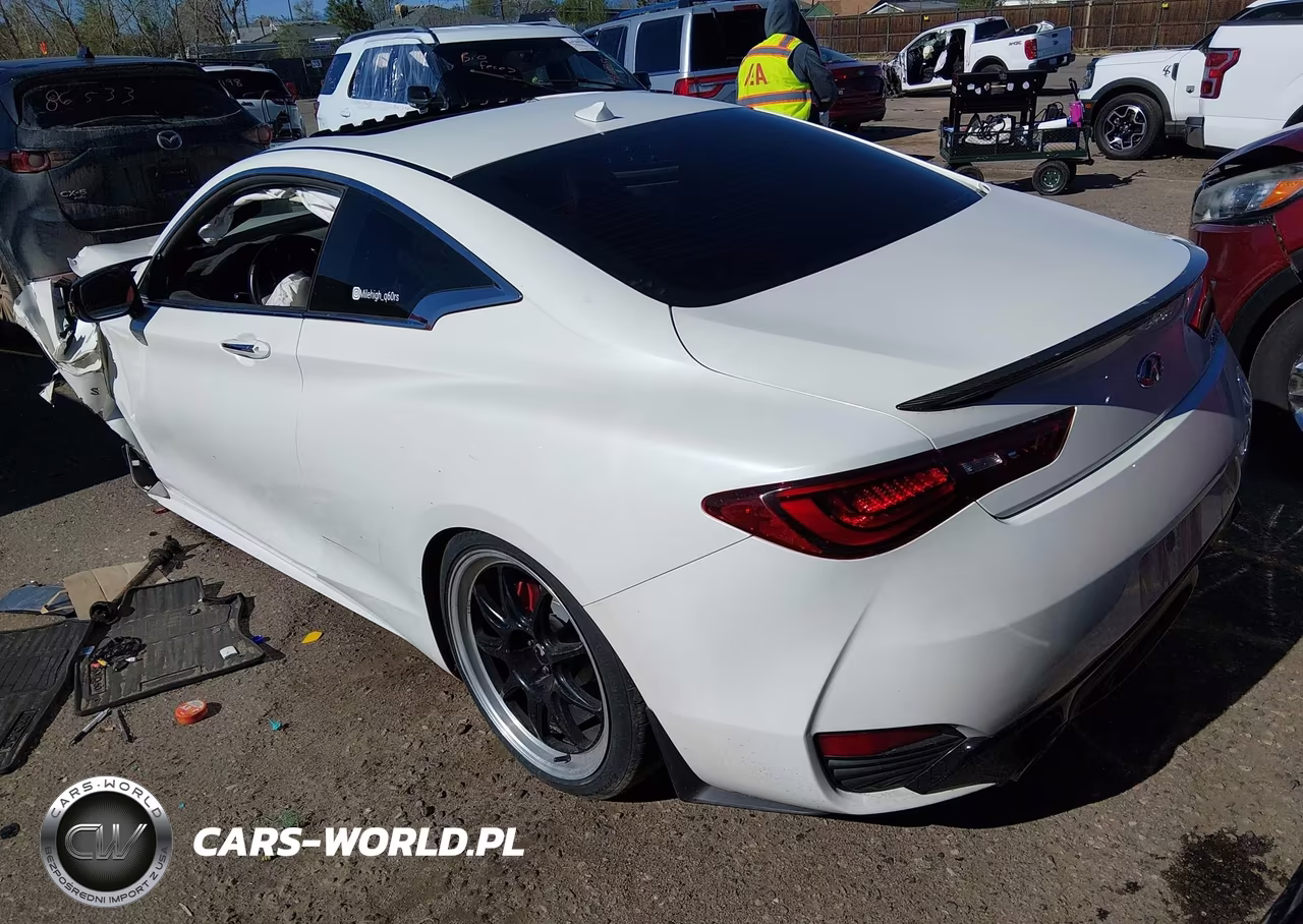 2017 Infiniti Q60 3.0T Red Sport 400 VIN:JN1FV7EL9HM702378 - 3